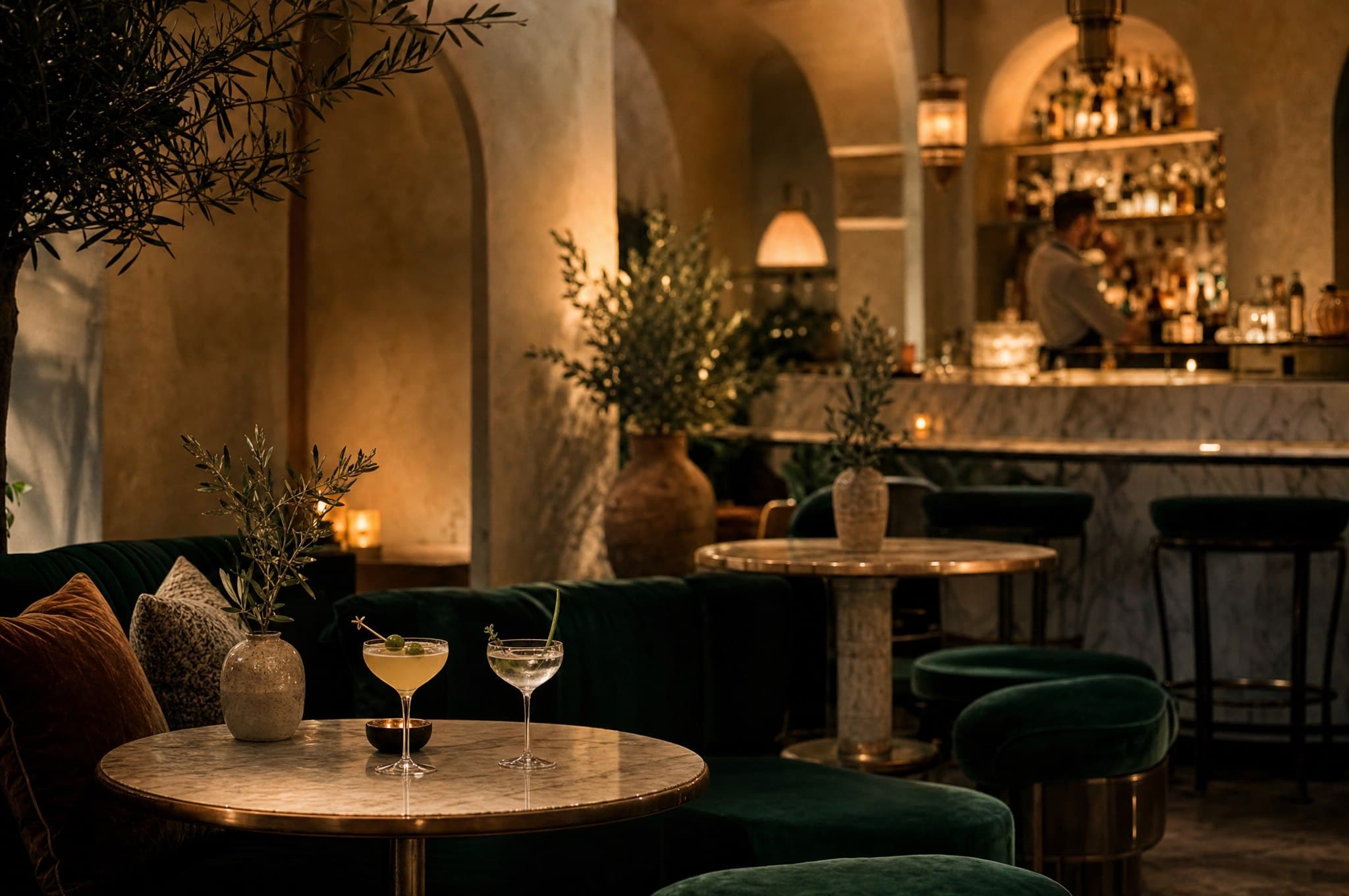The lounge at Solis